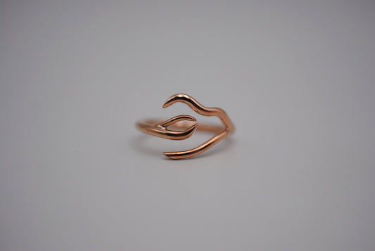 Branch Rose Gold Roots Ring