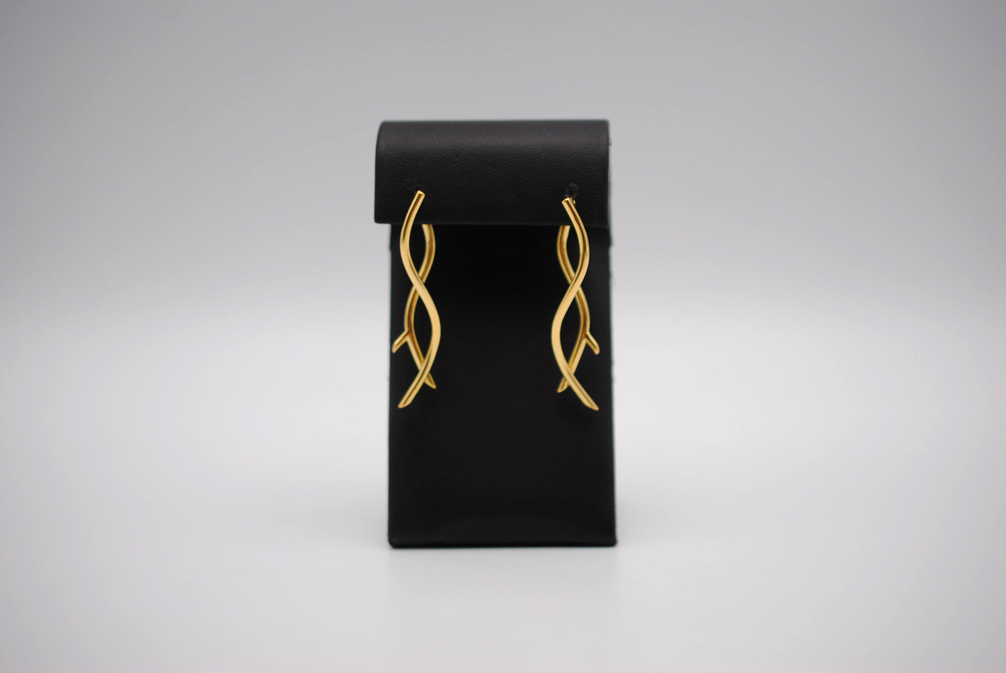Branch Yellow Gold Dangle Earrings