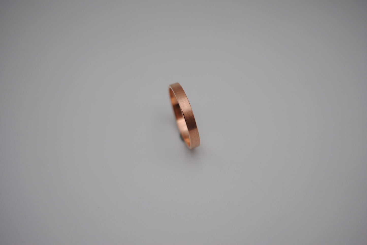 Ring Band: Rose Gold, Small, Brushed Finish