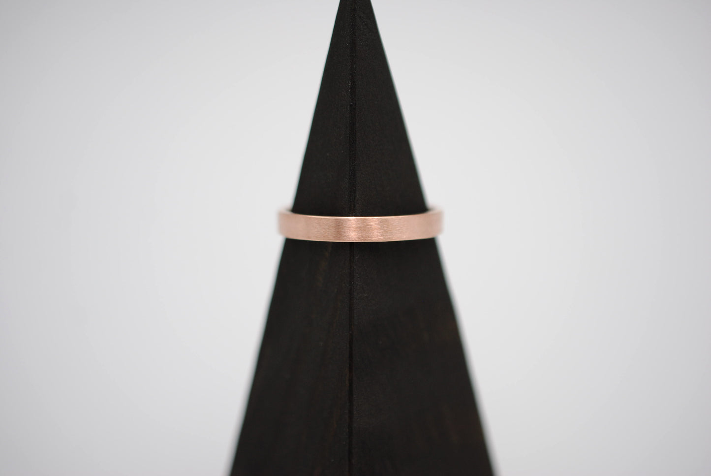 Ring Band: Rose Gold, Small, Brushed Finish