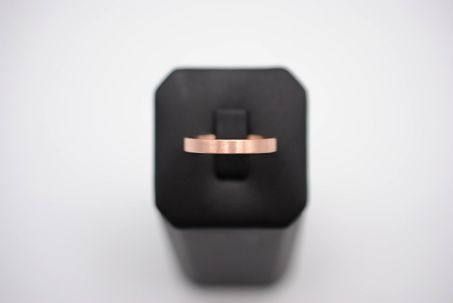 Ring Band: Rose Gold, Small, Brushed Finish