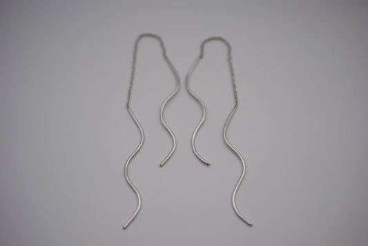 Infinity Root Threader Earrings