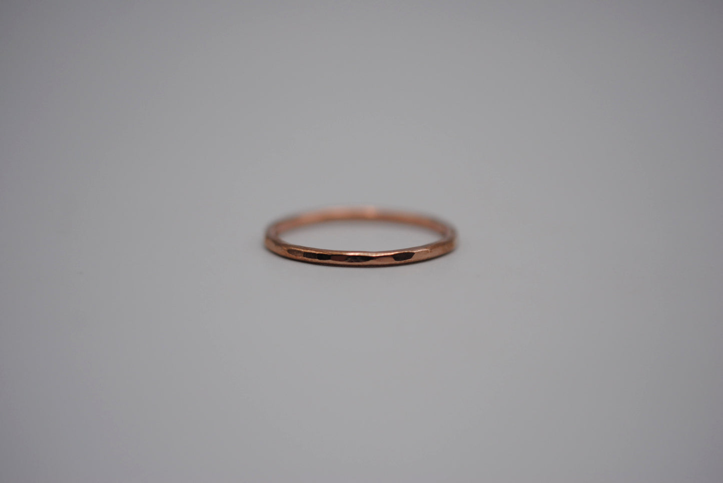 Thick Rose Gold Stacker Ring