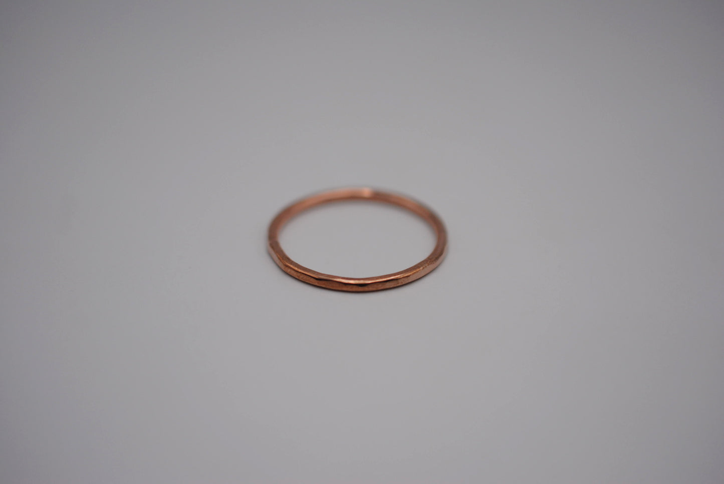 Thick Rose Gold Stacker Ring