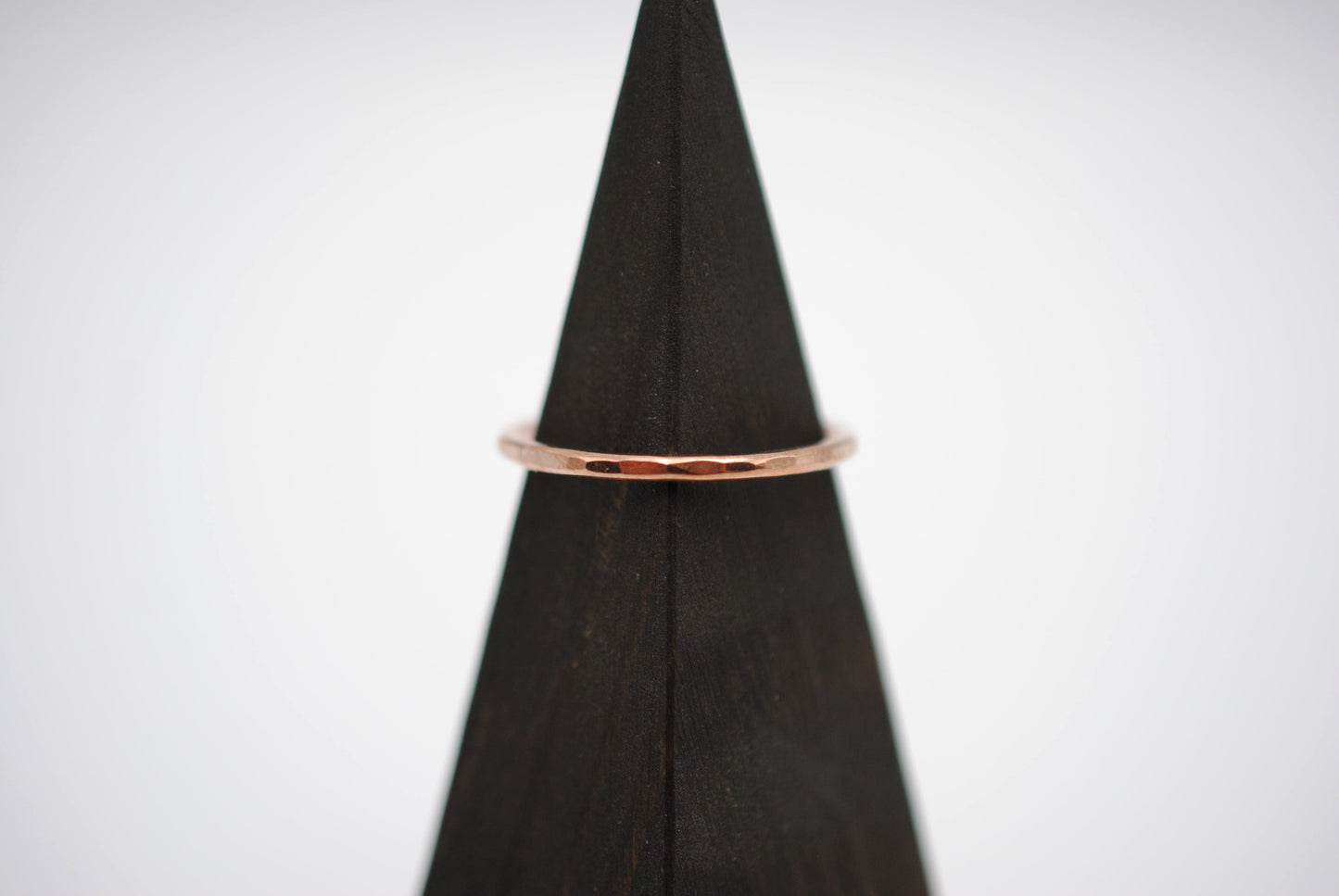 Thick Rose Gold Stacker Ring