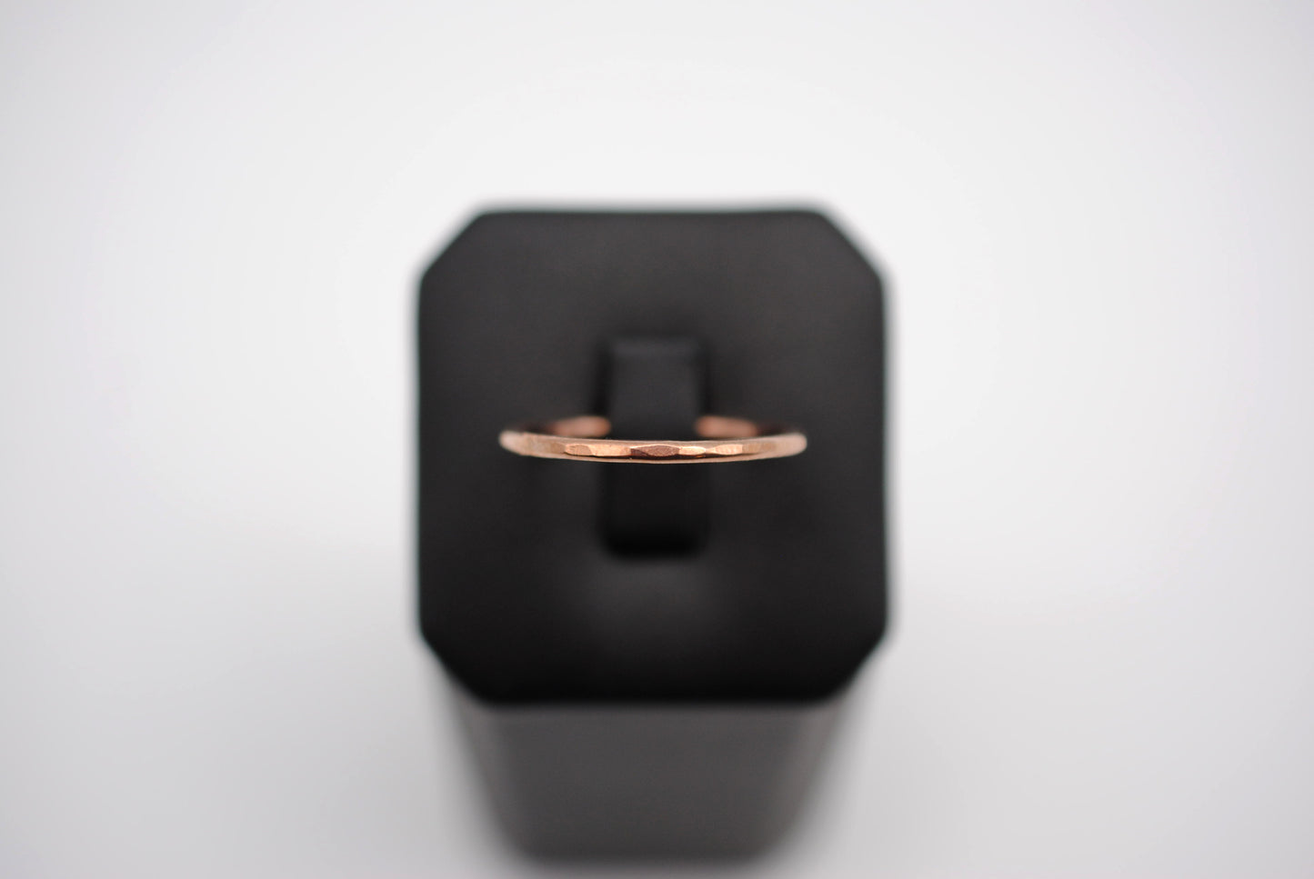 Thick Rose Gold Stacker Ring