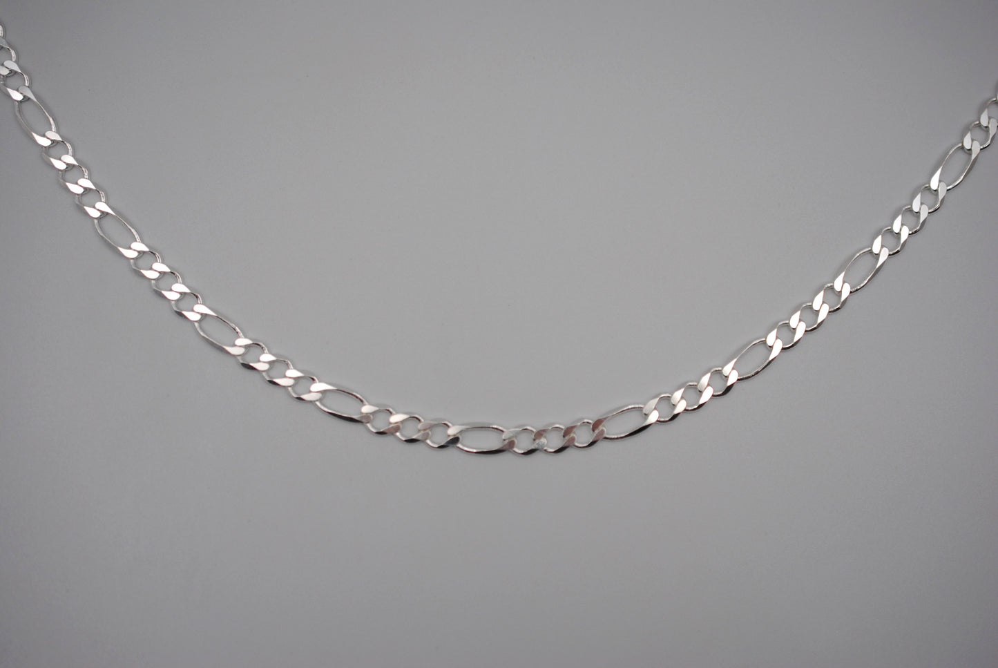 Silver Figaro Chain