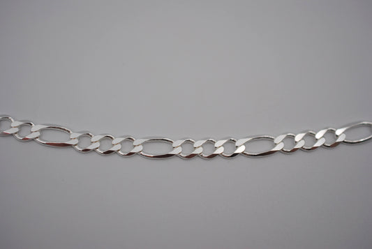 Silver Figaro Chain