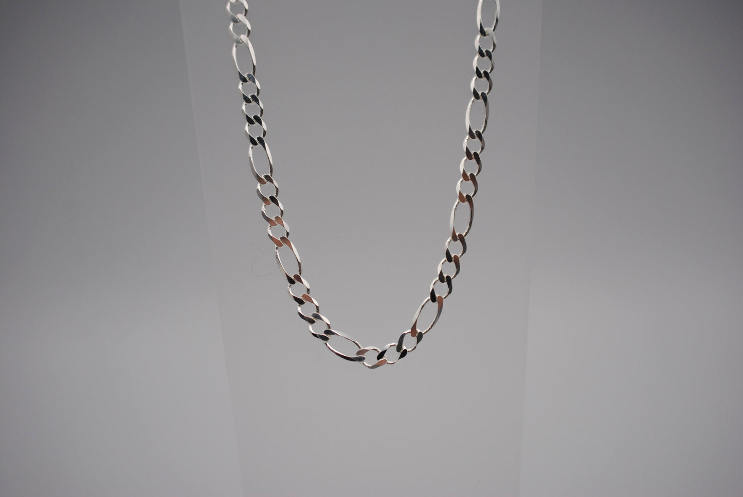 Silver Figaro Chain
