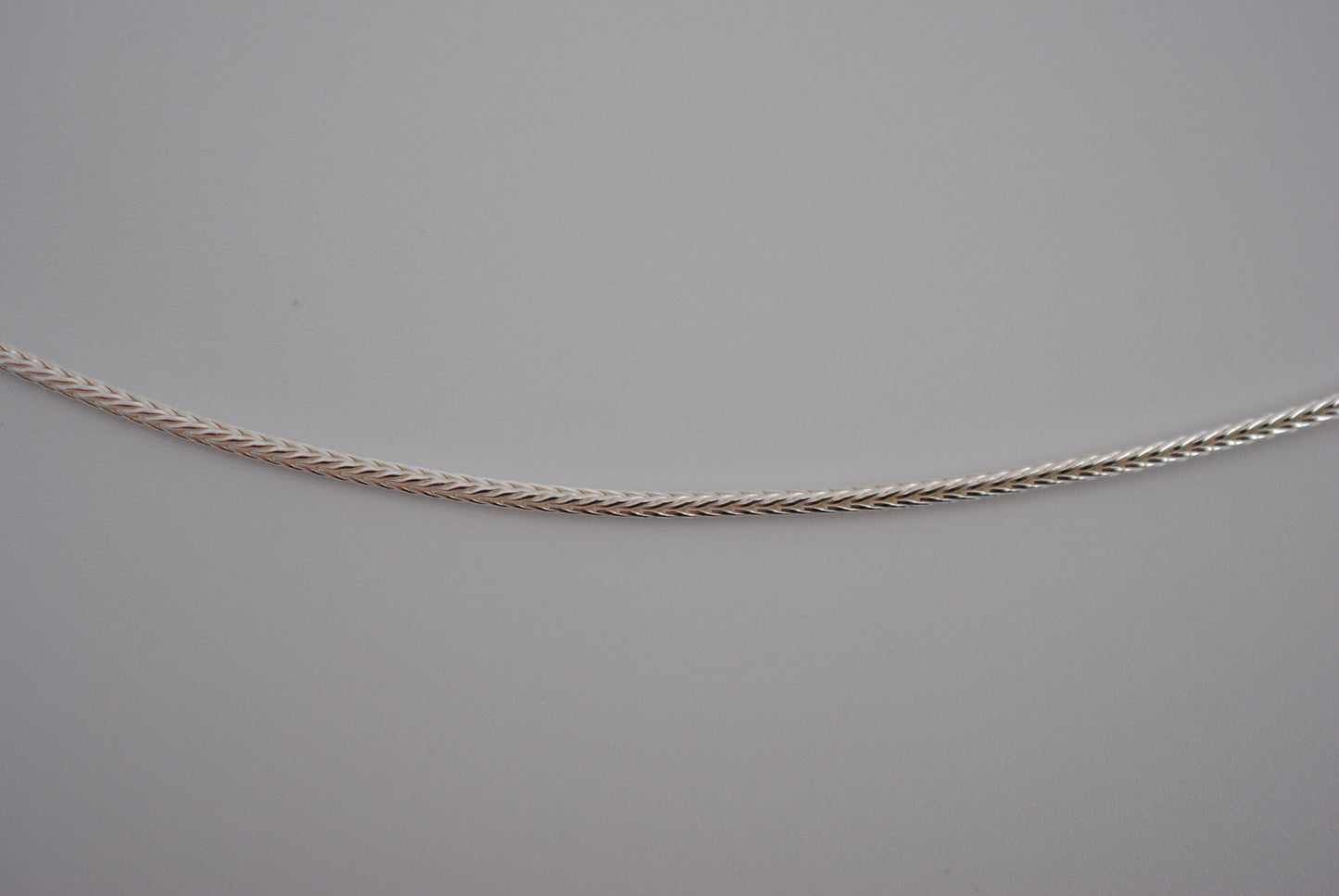 Silver Foxtail Chain
