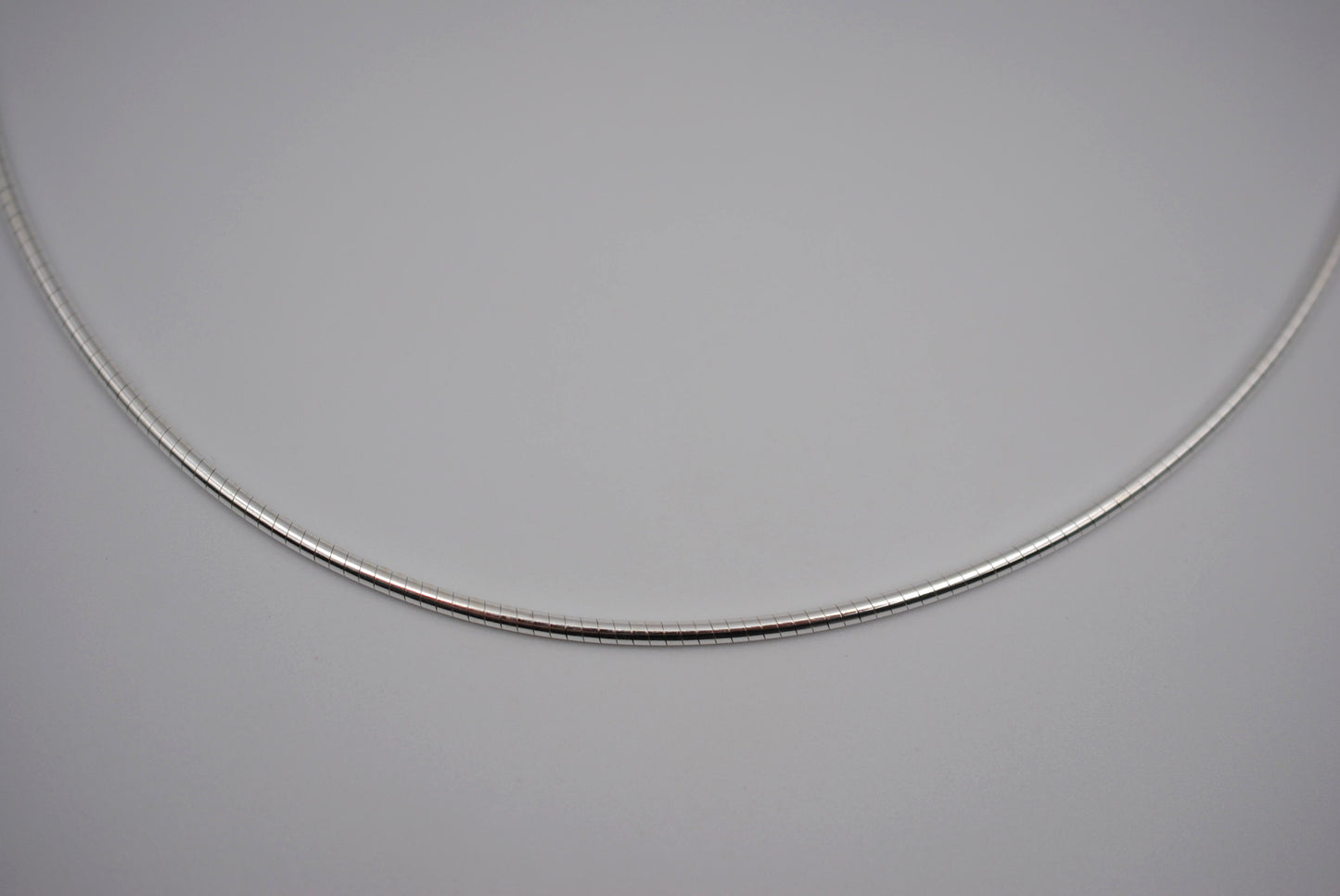 Silver Thick Omega Chain