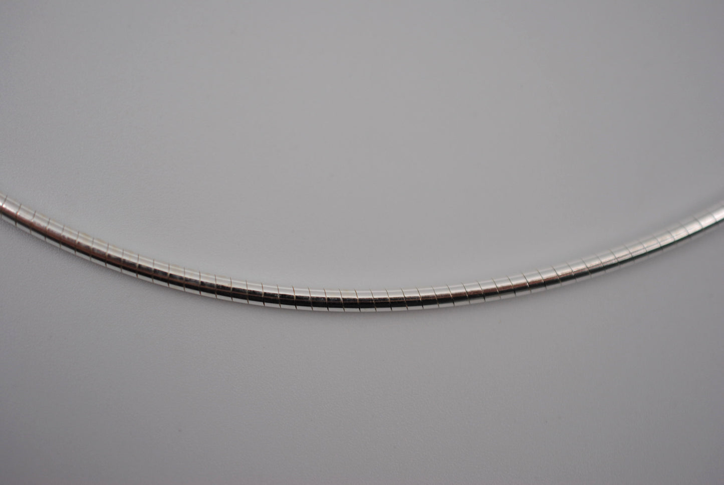 Silver Thick Omega Chain