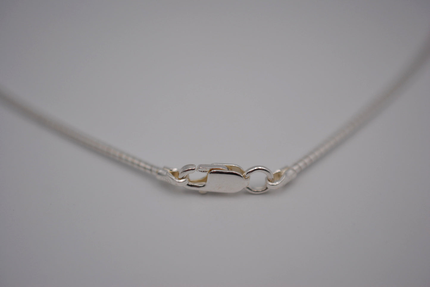 Silver Thin Omega Chain