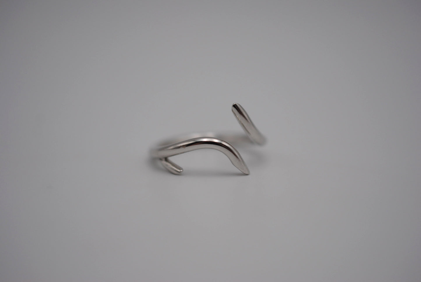 Sprout Rhodium Roots Ring