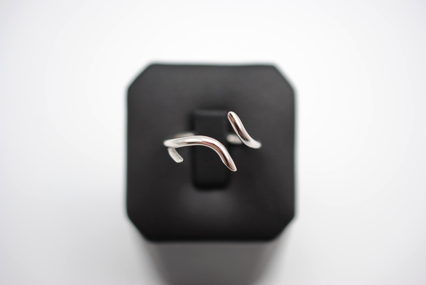 Sprout Rhodium Roots Ring