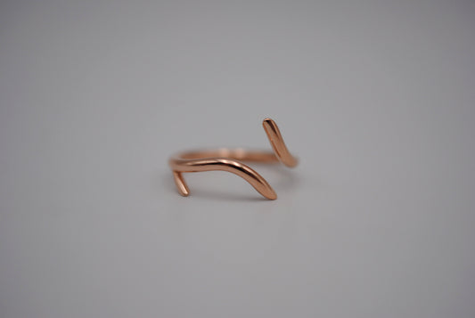 Sprout Rose Gold Roots Ring