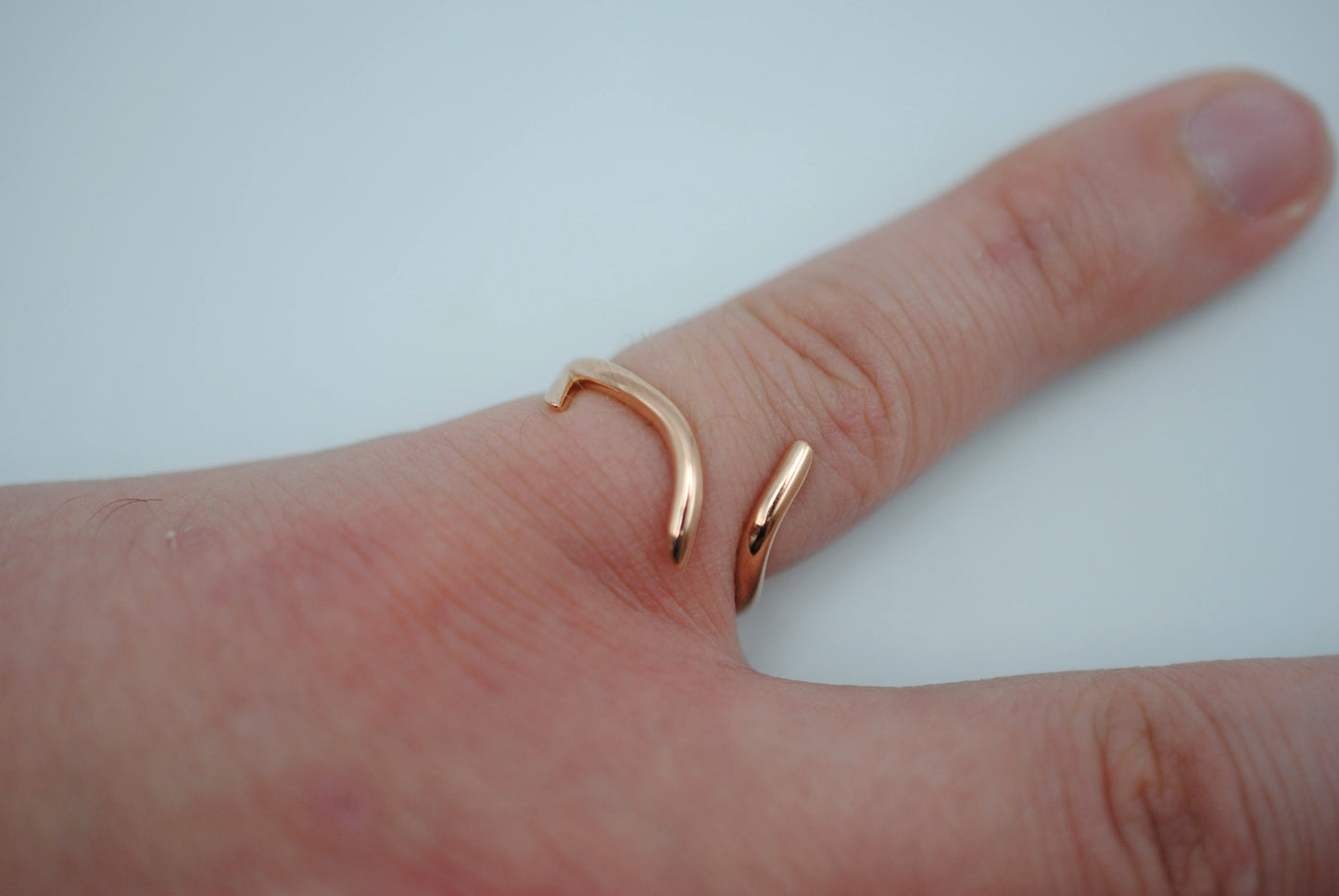 Sprout Rose Gold Roots Ring