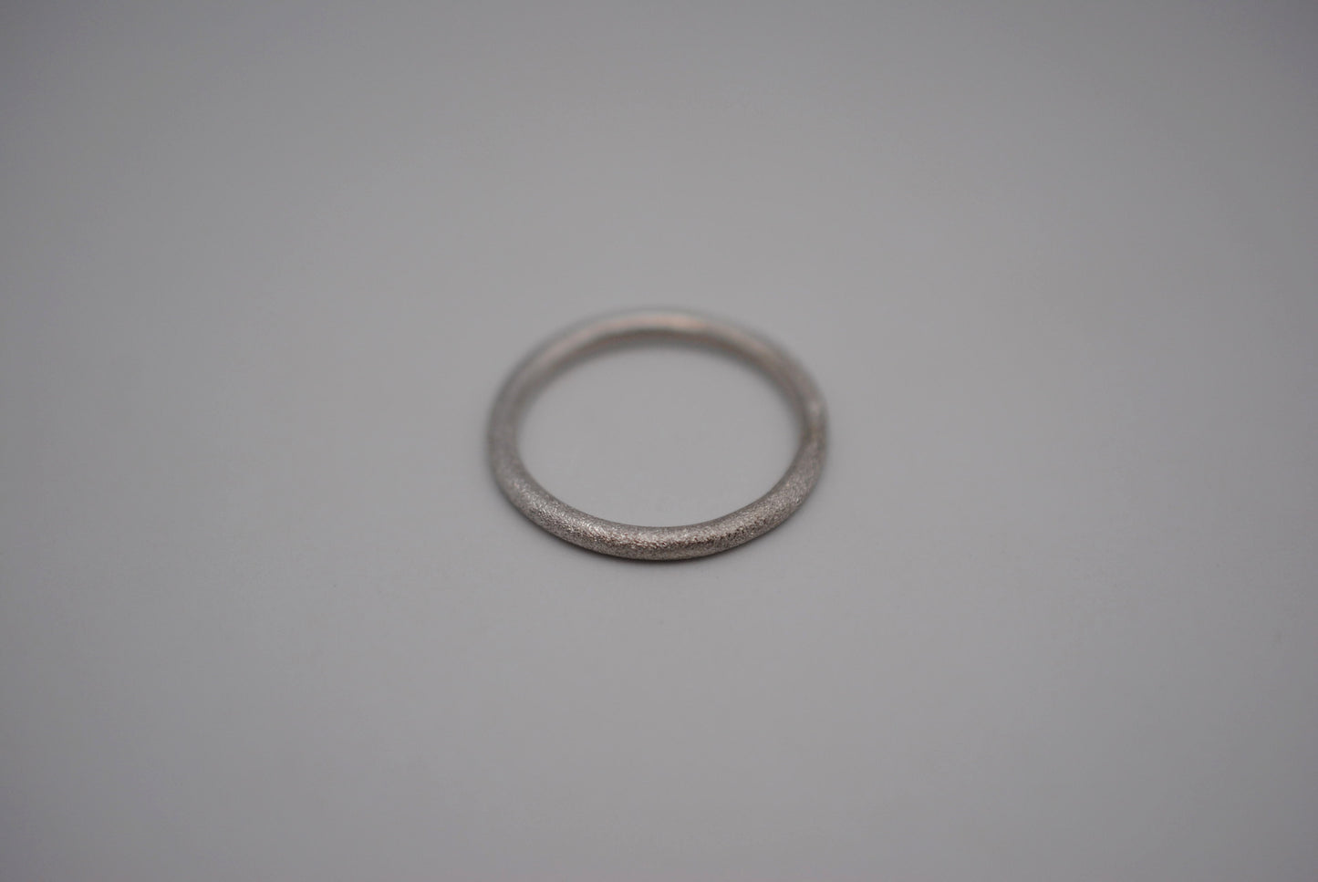 Stardust Rhodium Stacker Ring
