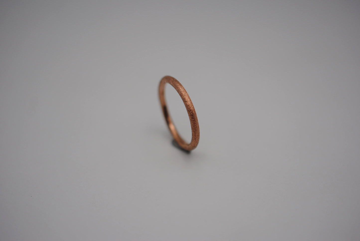 Stardust Rose Gold Stacker Ring