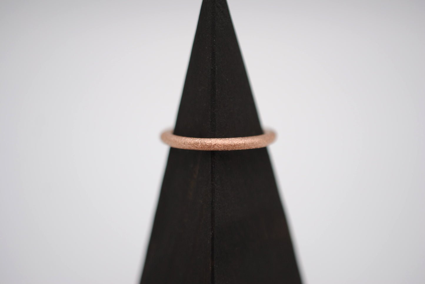 Stardust Rose Gold Stacker Ring