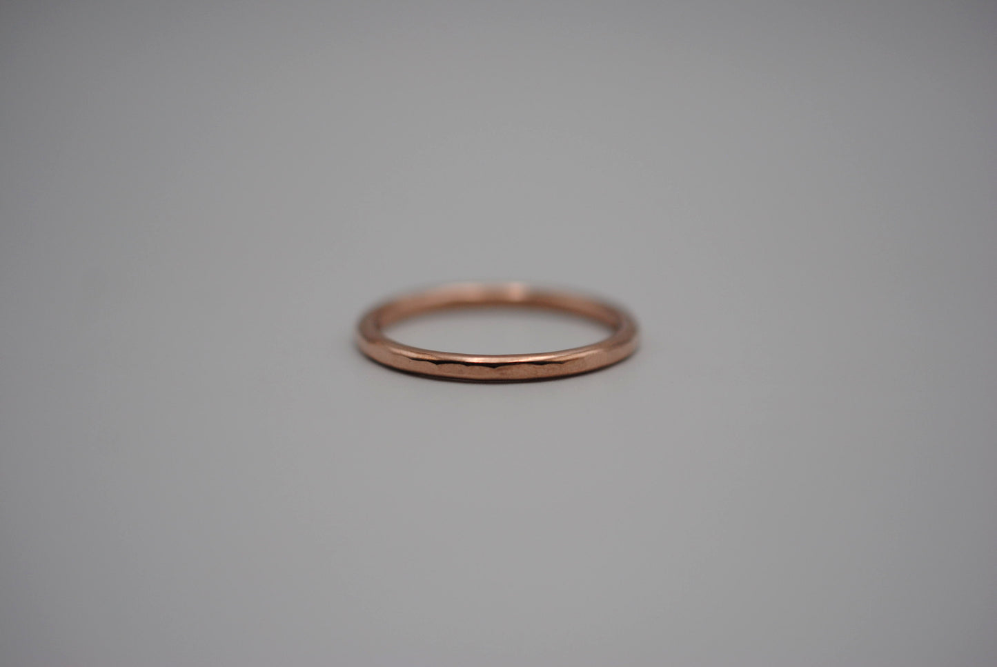 Thicker Rose Gold Stacker Ring