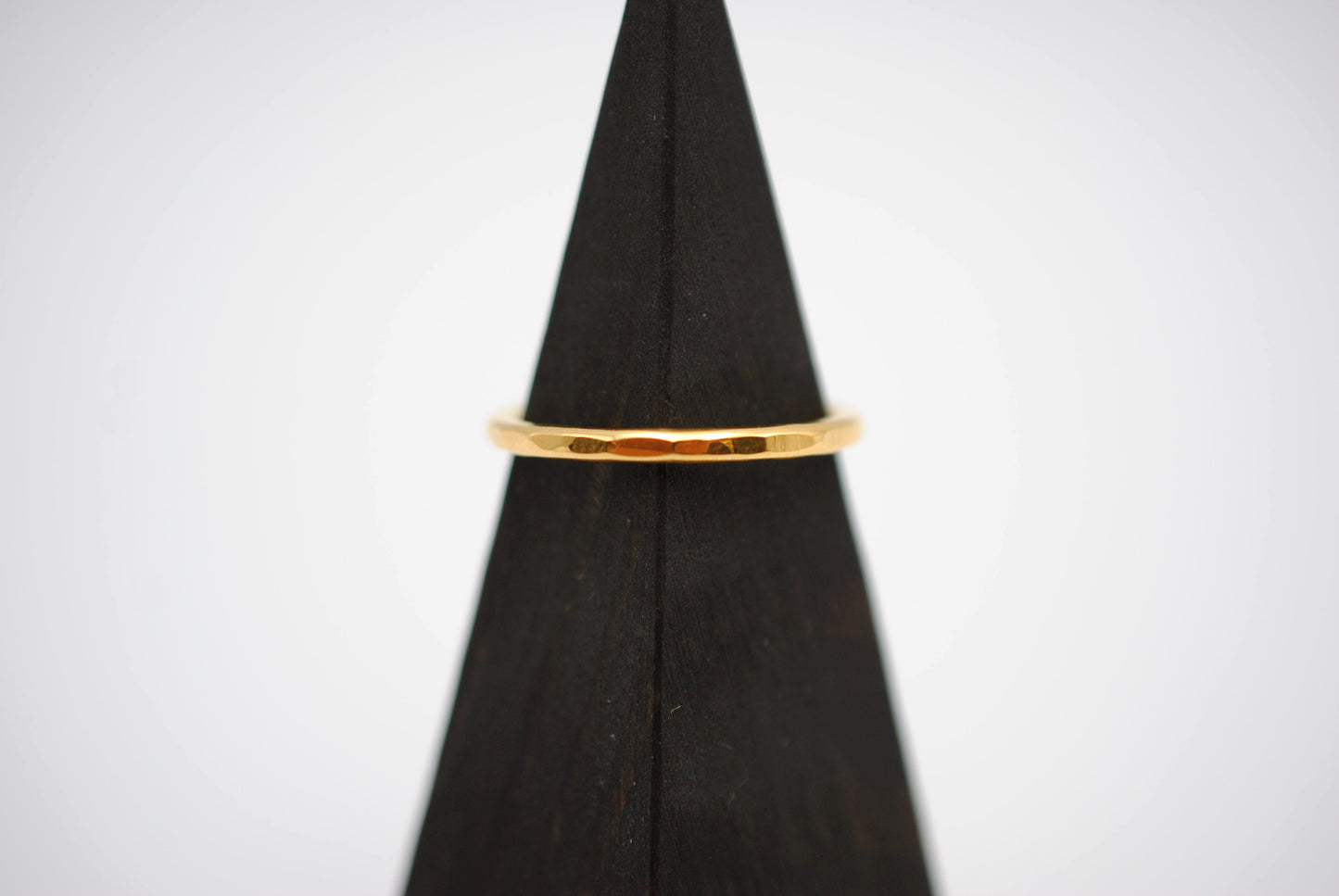 Thicker Yellow Gold Stacker Ring