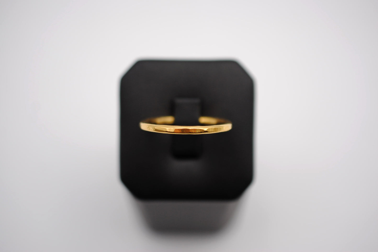 Thicker Yellow Gold Stacker Ring