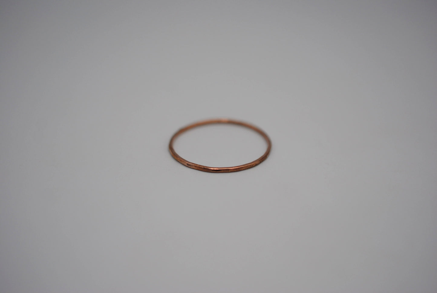 Thin Rose Gold Stacker Ring