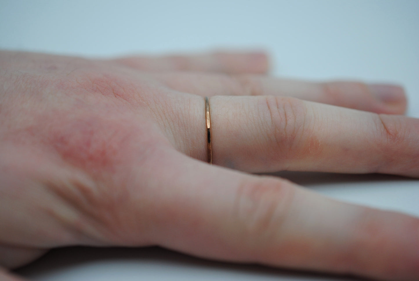 Thin Rose Gold Stacker Ring
