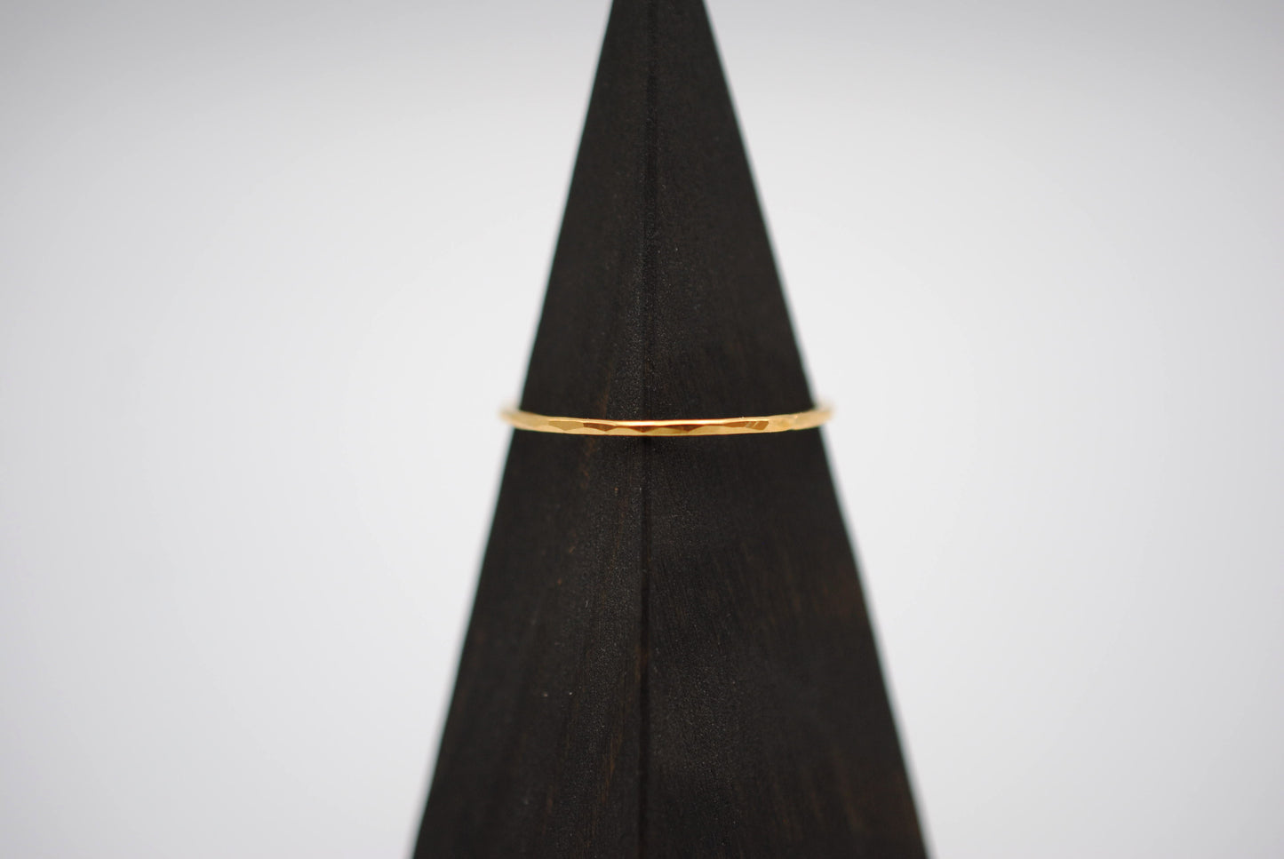 Thin Yellow Gold Stacker Ring