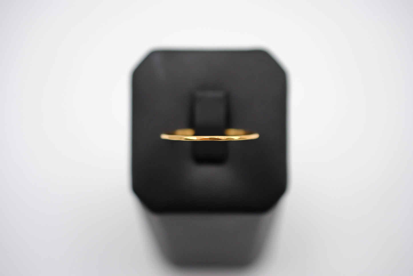 Thin Yellow Gold Stacker Ring