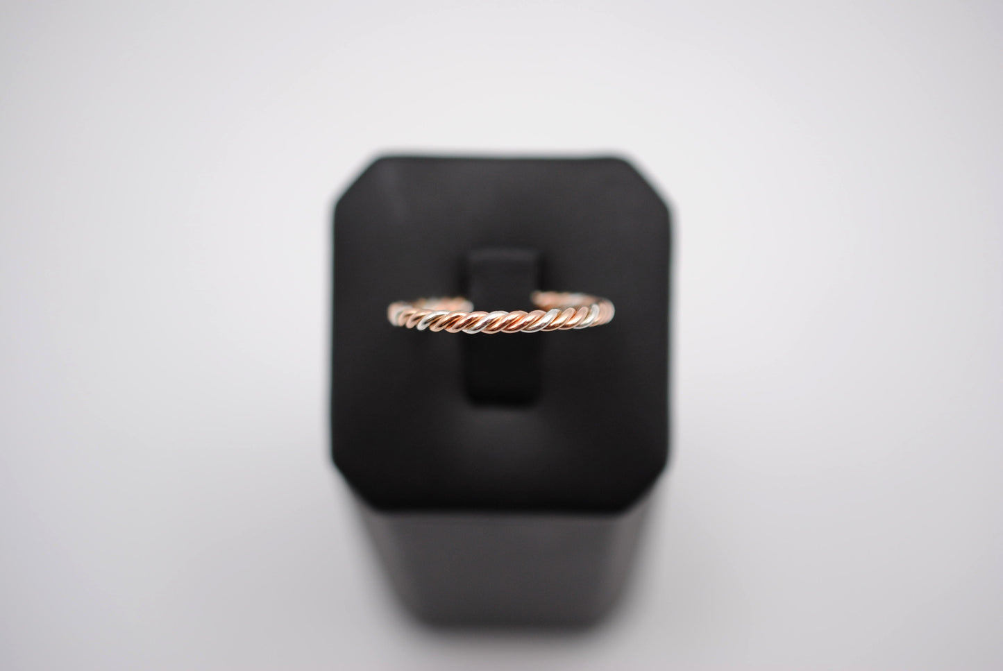 Three Tone Rope Ring
