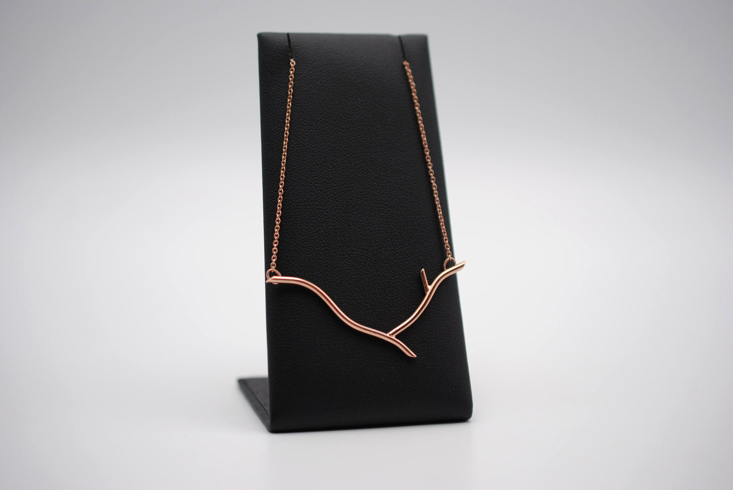 Twig Rose Gold Roots Necklace