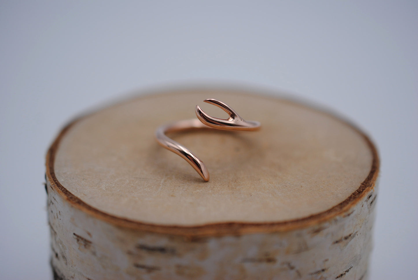 Twig Rose Gold Roots Ring