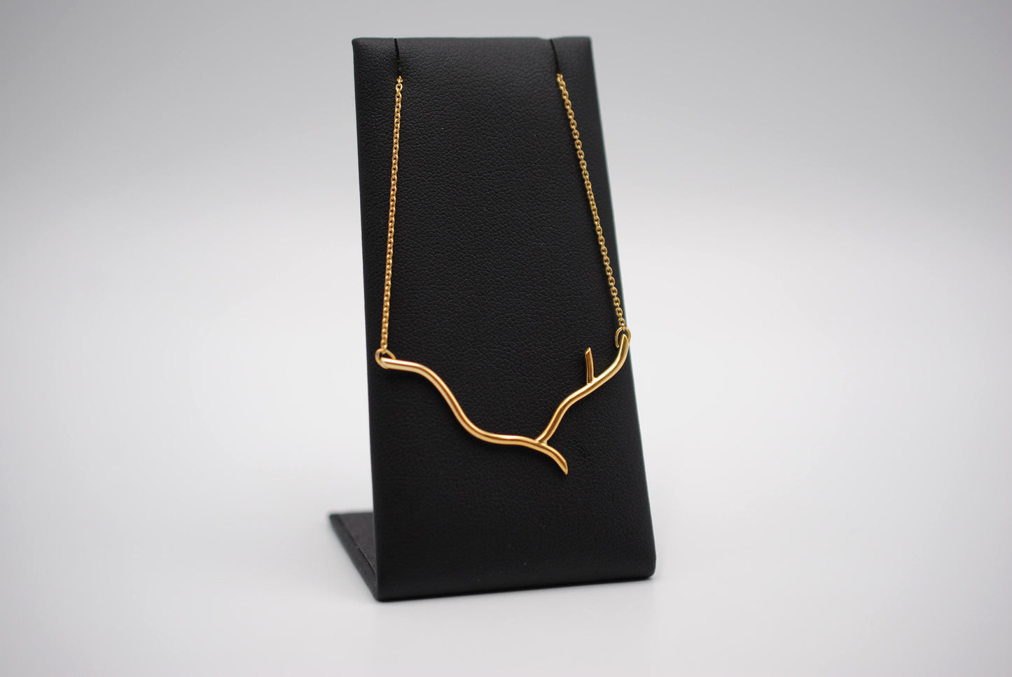 Twig Yellow Gold Roots Necklace