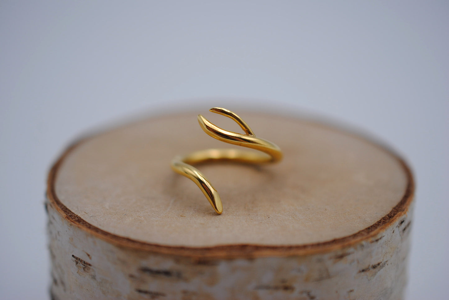 Twig Yellow Gold Roots Ring