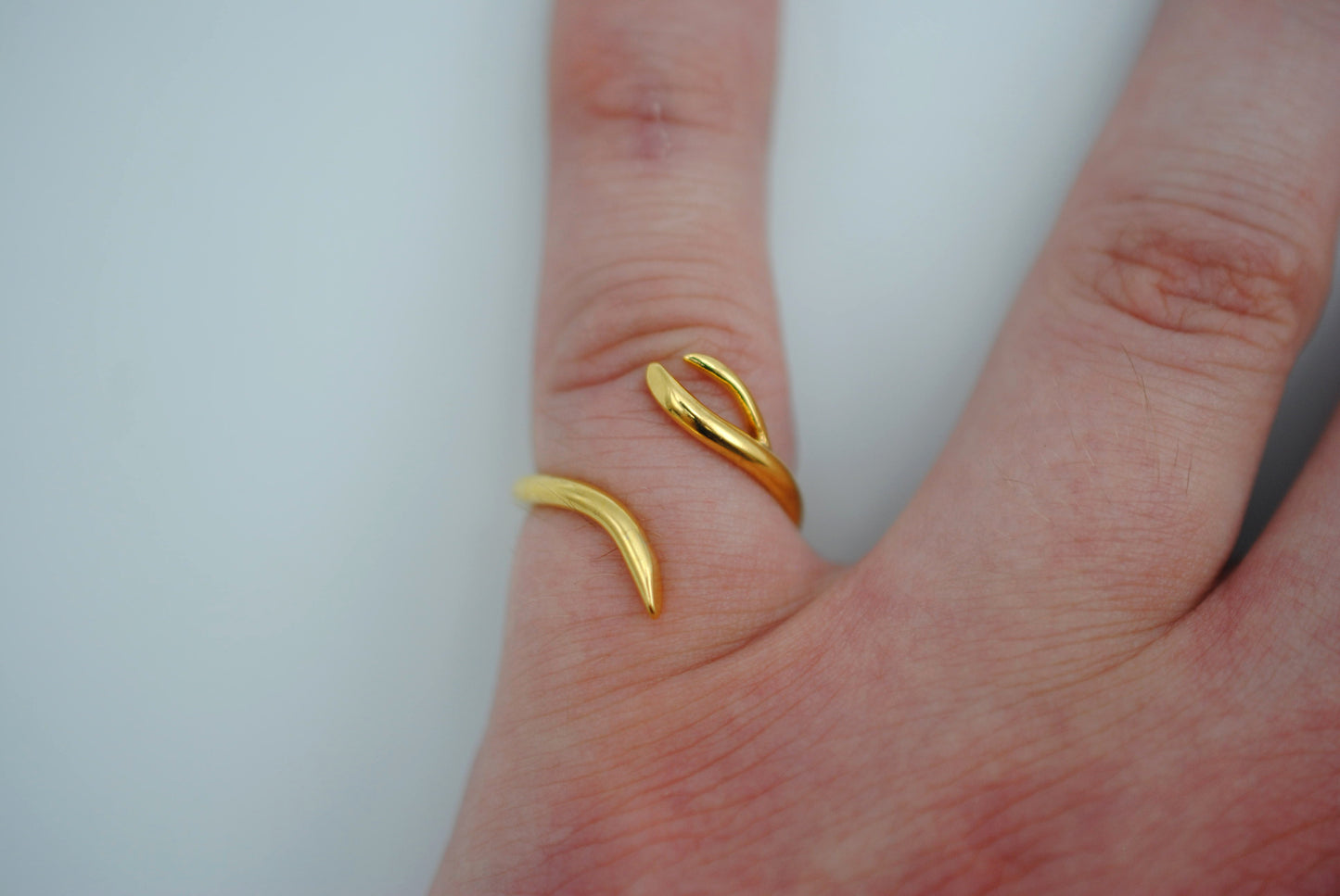 Twig Yellow Gold Roots Ring