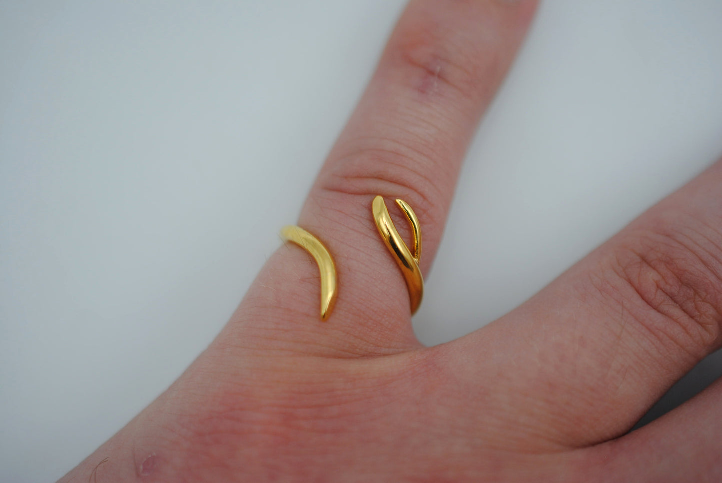 Twig Yellow Gold Roots Ring