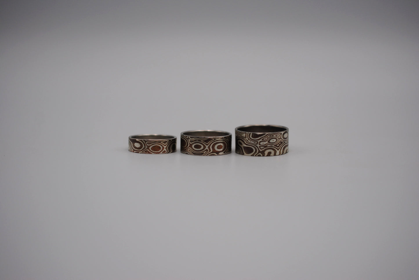 Mokume Gane: Silver and Copper Small Ring