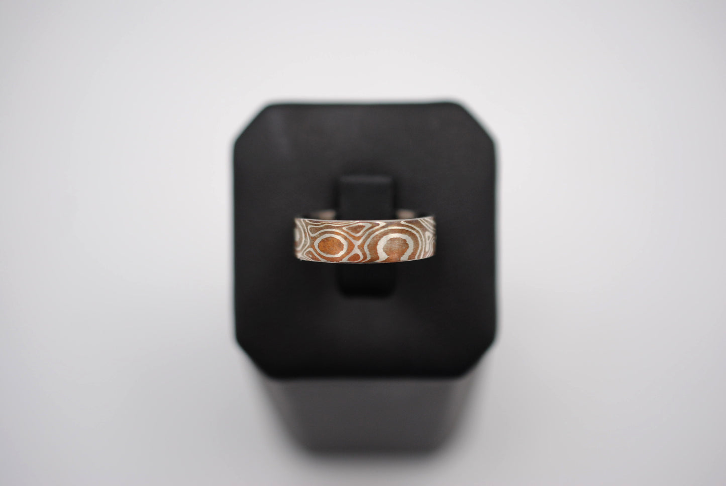Mokume Gane: Silver and Copper Small Ring