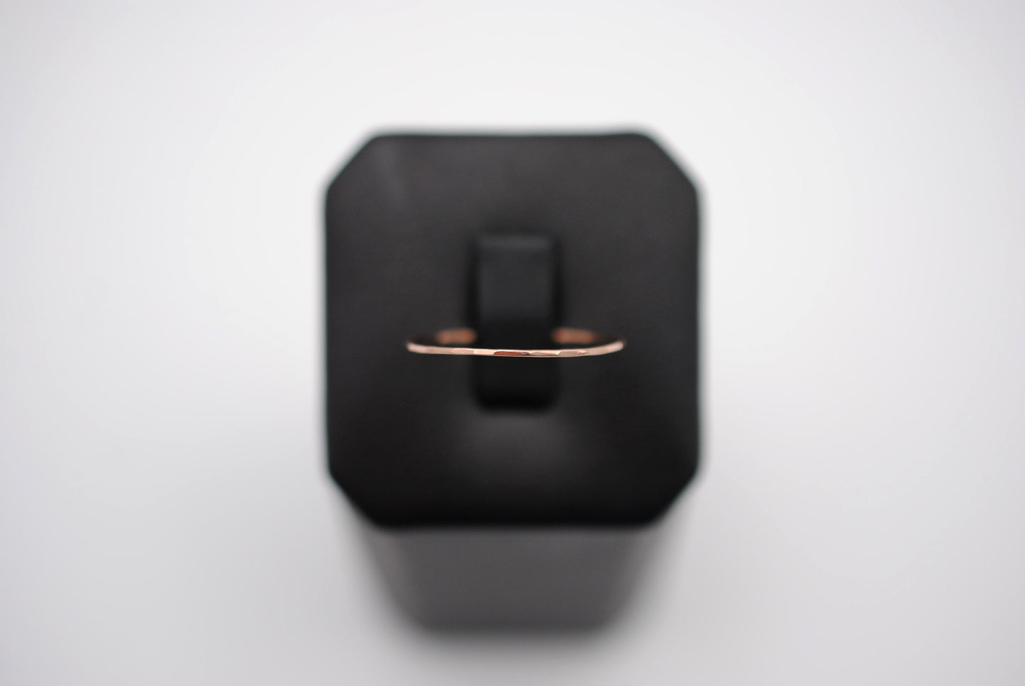 Ultra Thin Rose Gold Stacker Ring