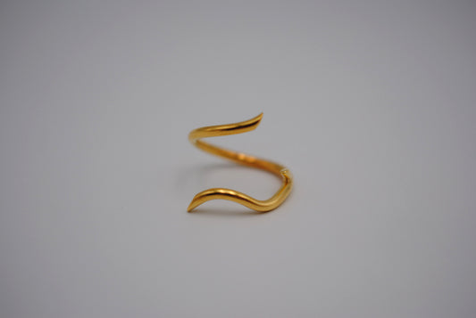 Vine Yellow Gold Roots Ring