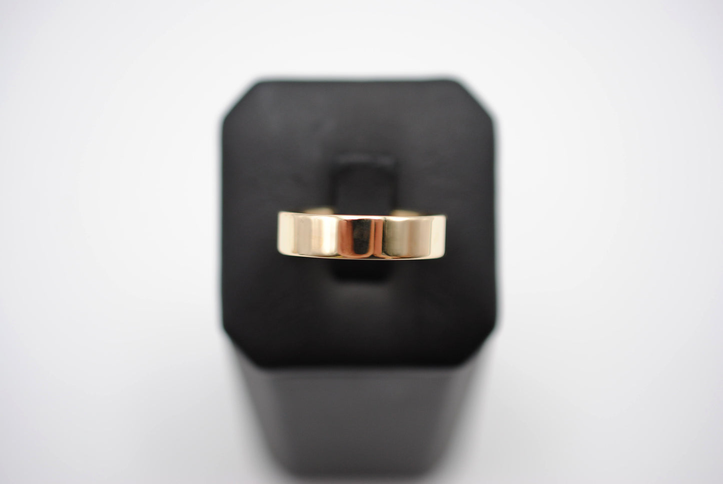 Ring Band: High Polished Texture, Yellow Gold, 5mm Width