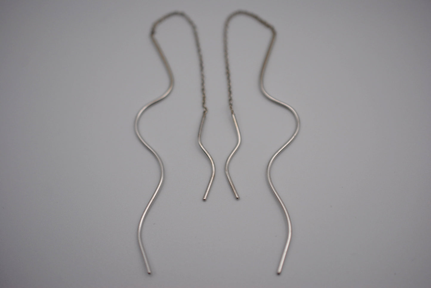Asymmetrical Infinity Root Threader Earrings