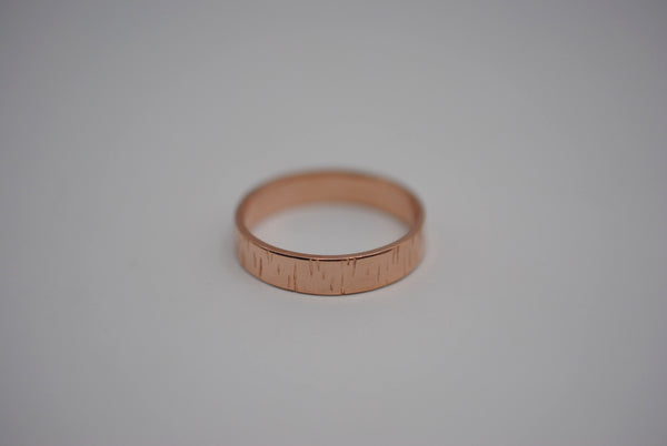Birch Rose Gold Band Ring