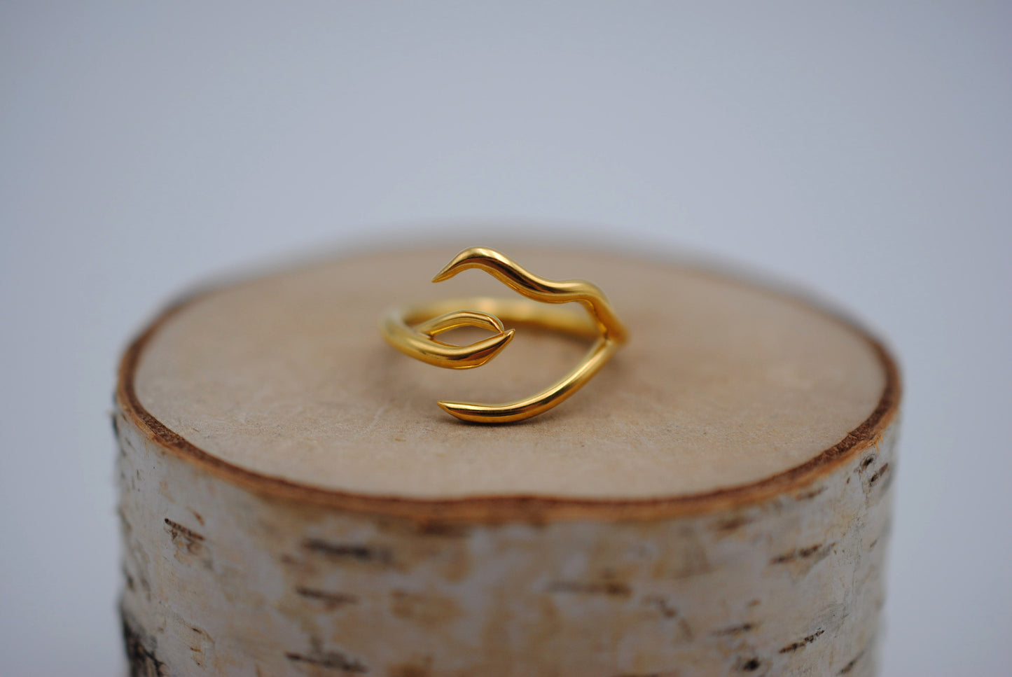 Branch Yellow Gold Roots Ring