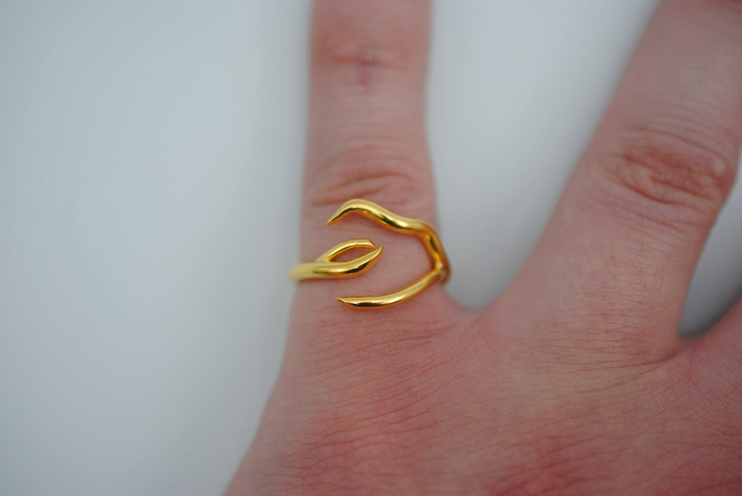 Branch Yellow Gold Roots Ring