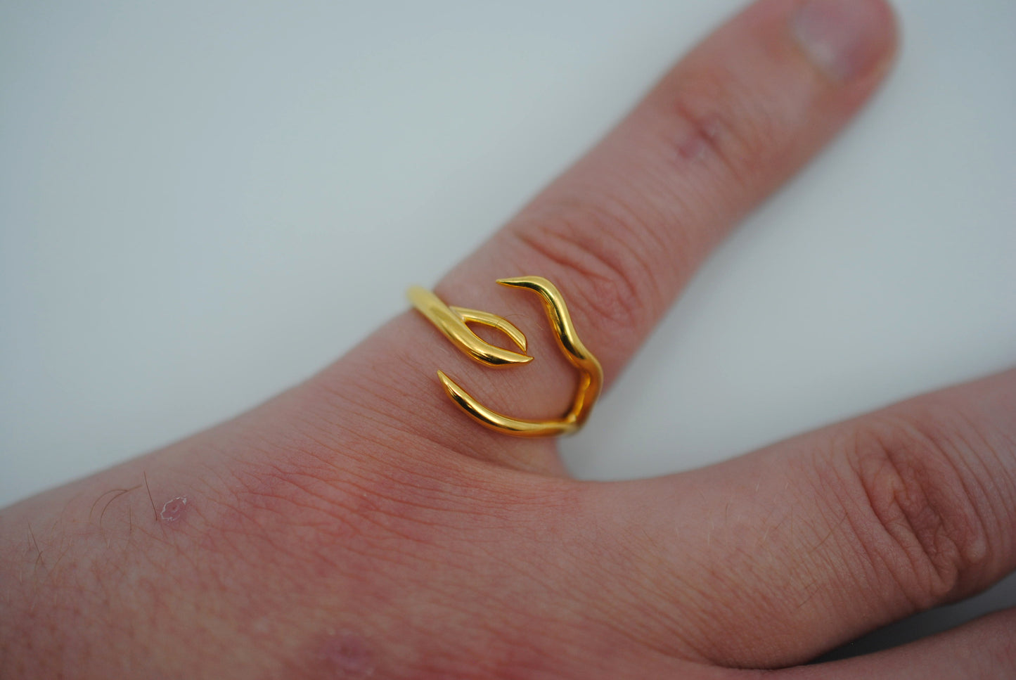 Branch Yellow Gold Roots Ring