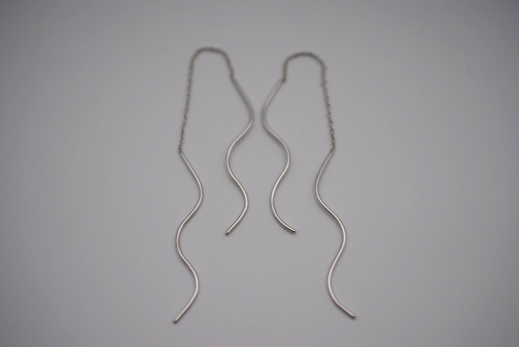 Infinity Root Threader Earrings