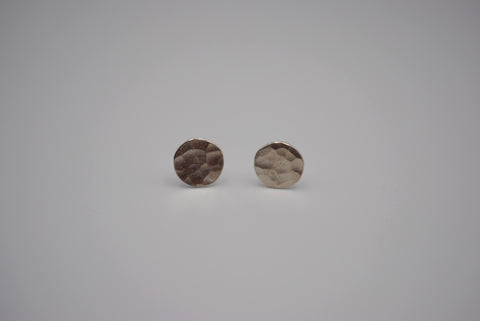 Rock Circle Post Earrings
